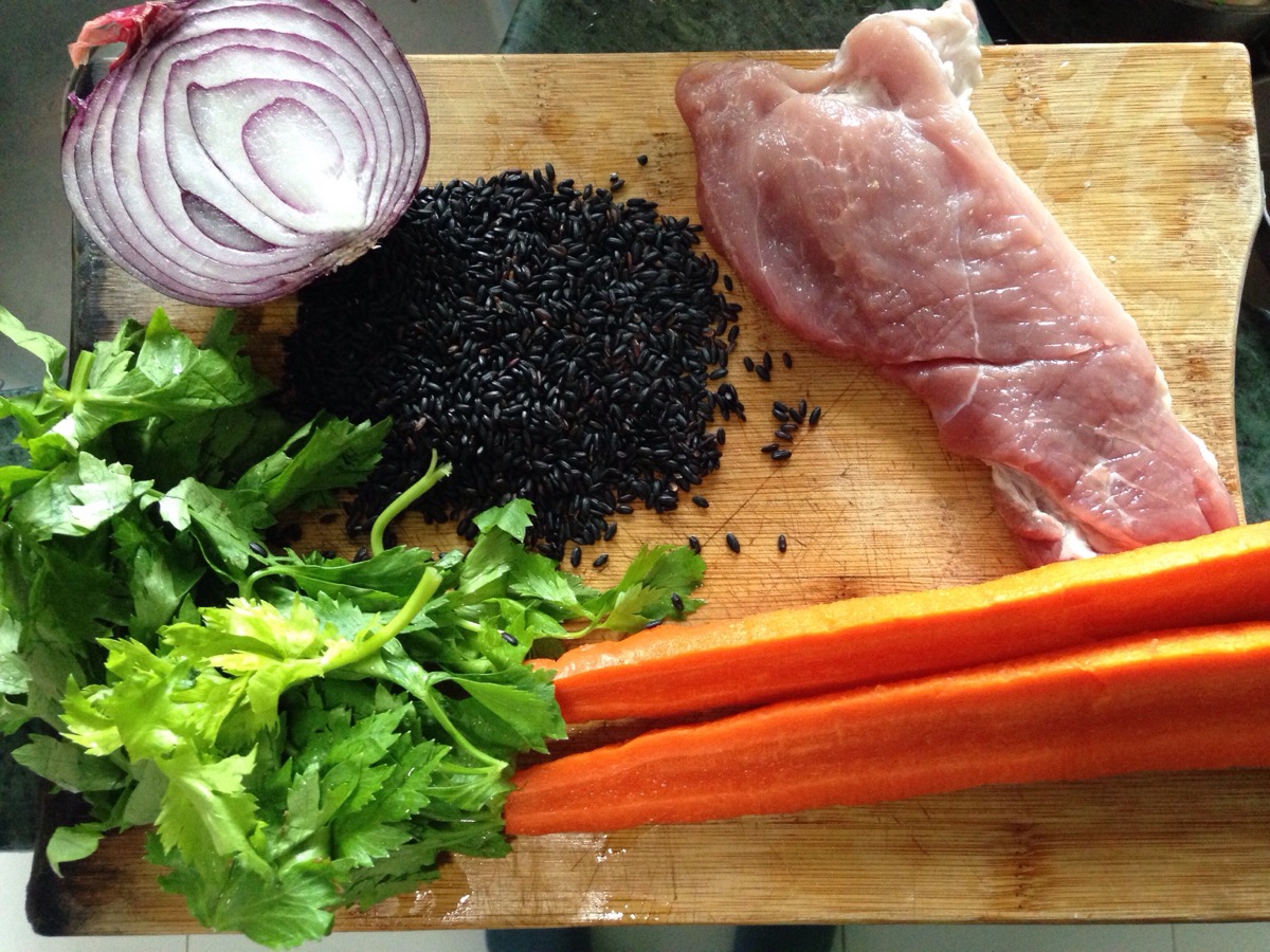 Black Rice Ingredients